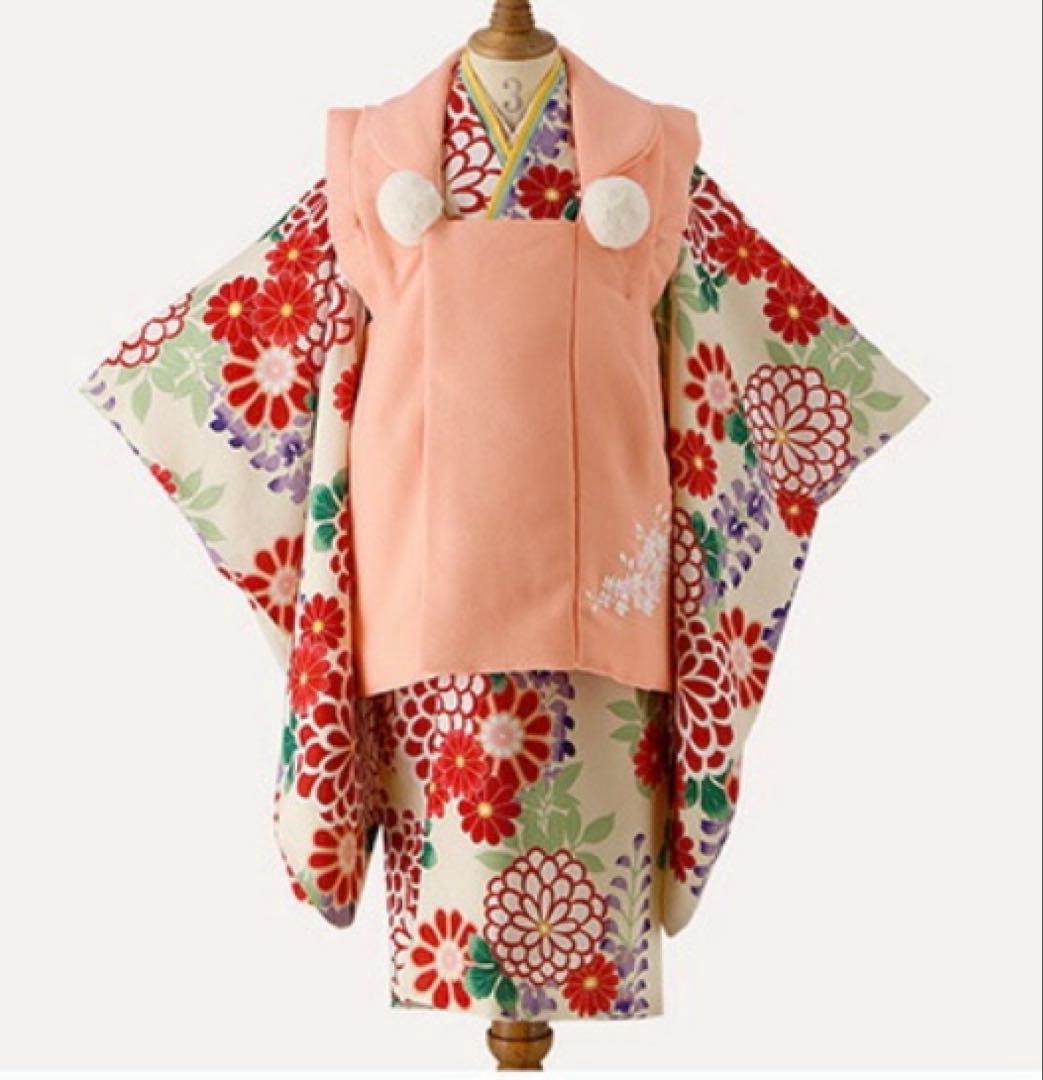 七五三　被布セット　キャサリンコテージ Catherine Cottage（キャサリンコテージ） 被布セット 3歳女の子