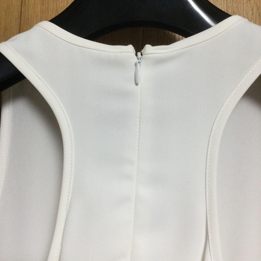 新品未使用】UN3D レイヤードポケットタンクトップ ホワイト 36 - メルカリ