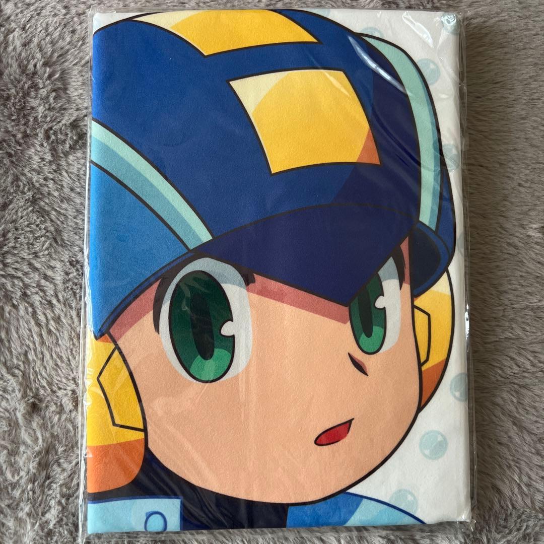 ロックマンエグゼ おやすみバスタオル - メルカリ