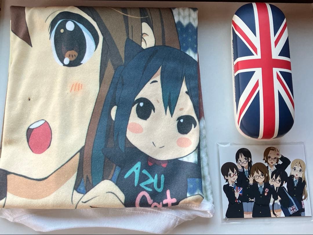 平沢唯　唯ちゃんセット　映画けいおん！　新品未使用　メガネ　グラフィックTシャツ ヴィンテージ けいおん! 平沢唯 アニメTシャツ - フルプリント コスパ