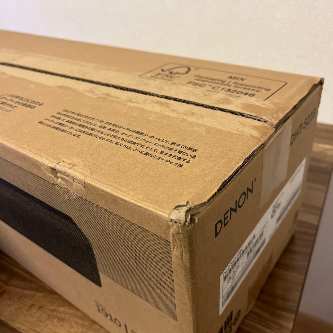 DENON サウンドバー DHT-S218 ブラック