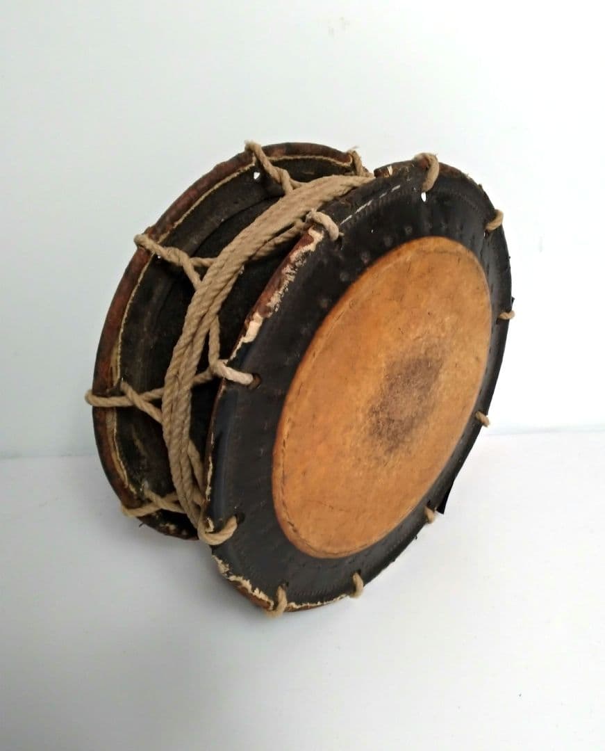 注意！黒塗り部分傷、剥がれあり】締め太鼓の通販はau PAY マーケット