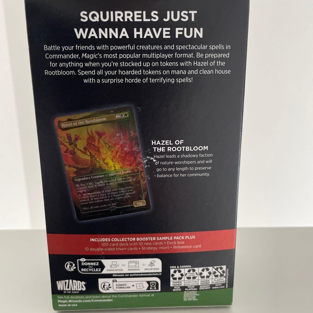 新品未開封】MTG ブルームバロウ 統率者デッキ 英語版「リスの悪ふざけ