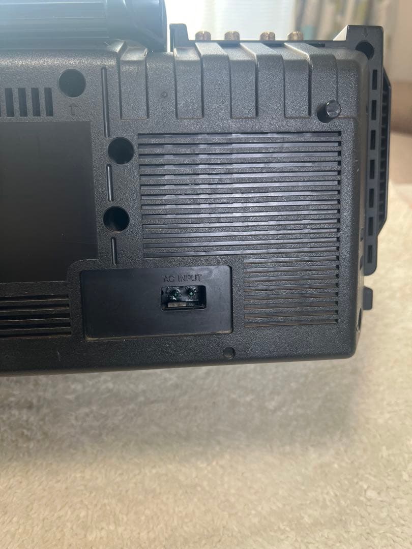 SHARP QT-25CD ラジカセ 動作未確認 破損あり 現状品