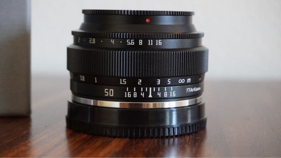 未使用に近い★TTArtisan 50mm F2.0 SONY Eフルサイズ用