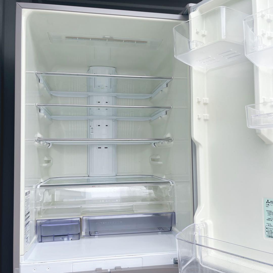 1取付無料！三菱ワイドチルドルーム搭載高性能ラベンダーピンク5ドア冷蔵庫！洗濯機