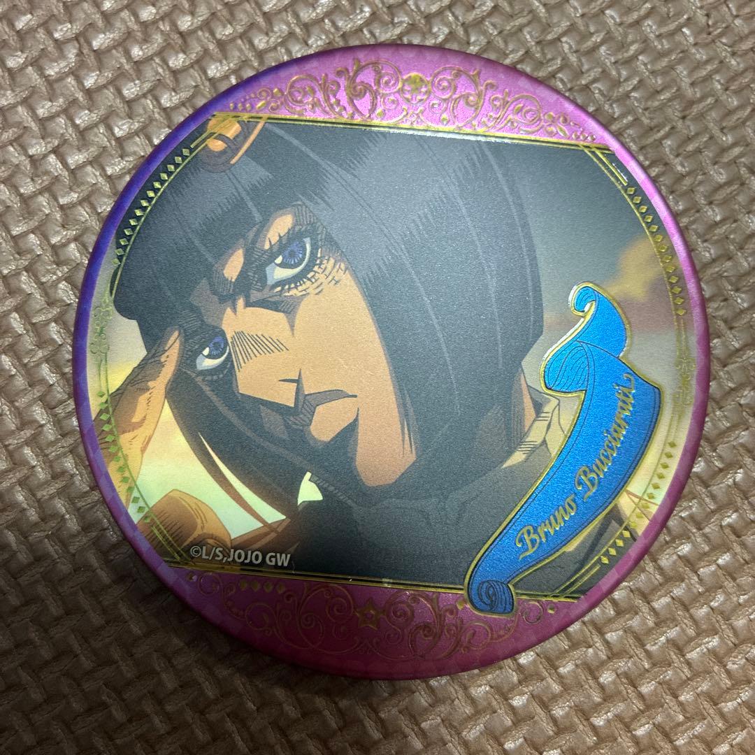 ジョジョの奇妙な冒険 アニメ10周年記念展 缶バッジ ブチャラティ