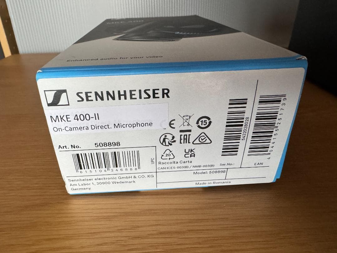 ゼンハイザー MKE400 Ⅱ ☆未開封新品