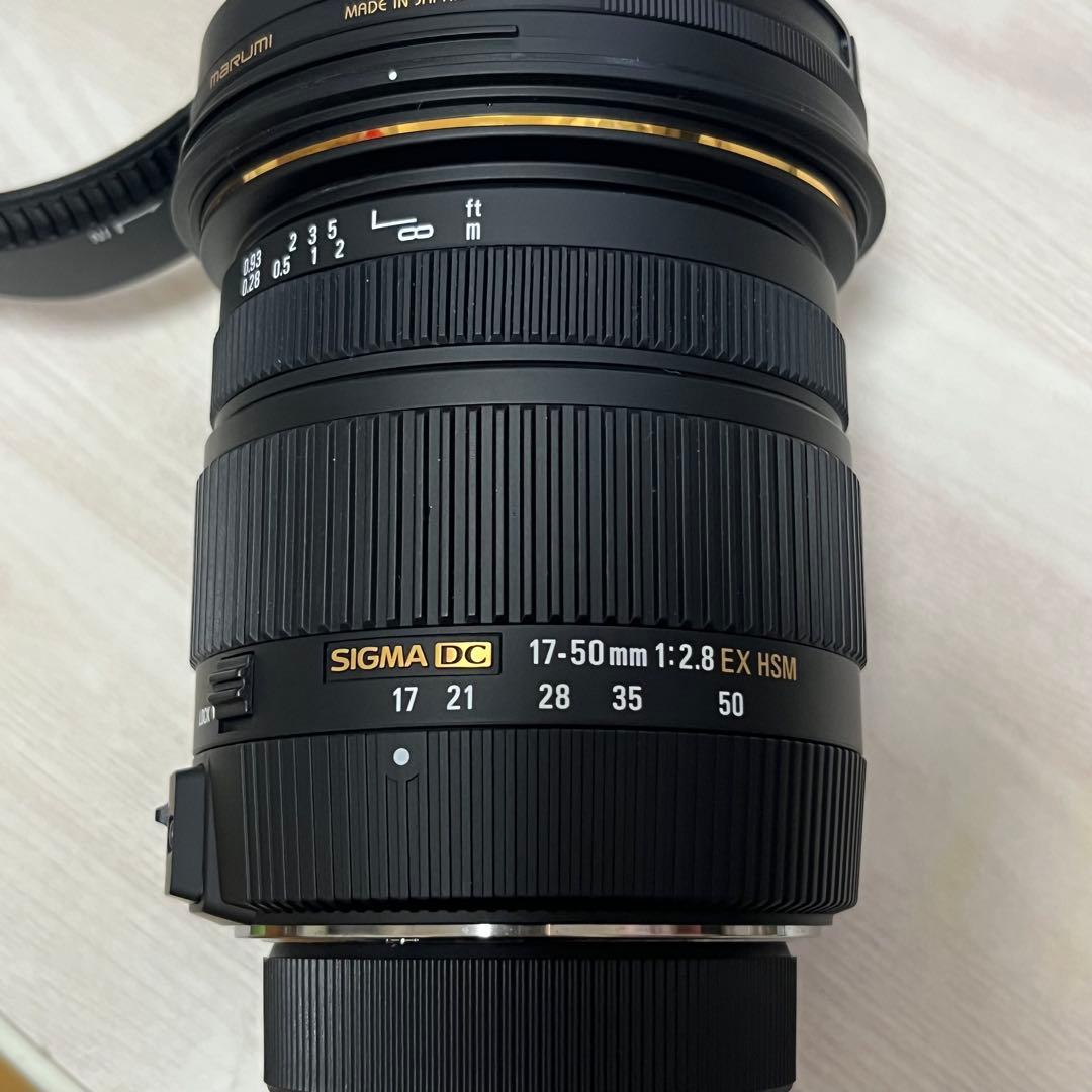 レンズ(ズーム) SIGMA 17-50mm F2.8 EX DC OS HSM