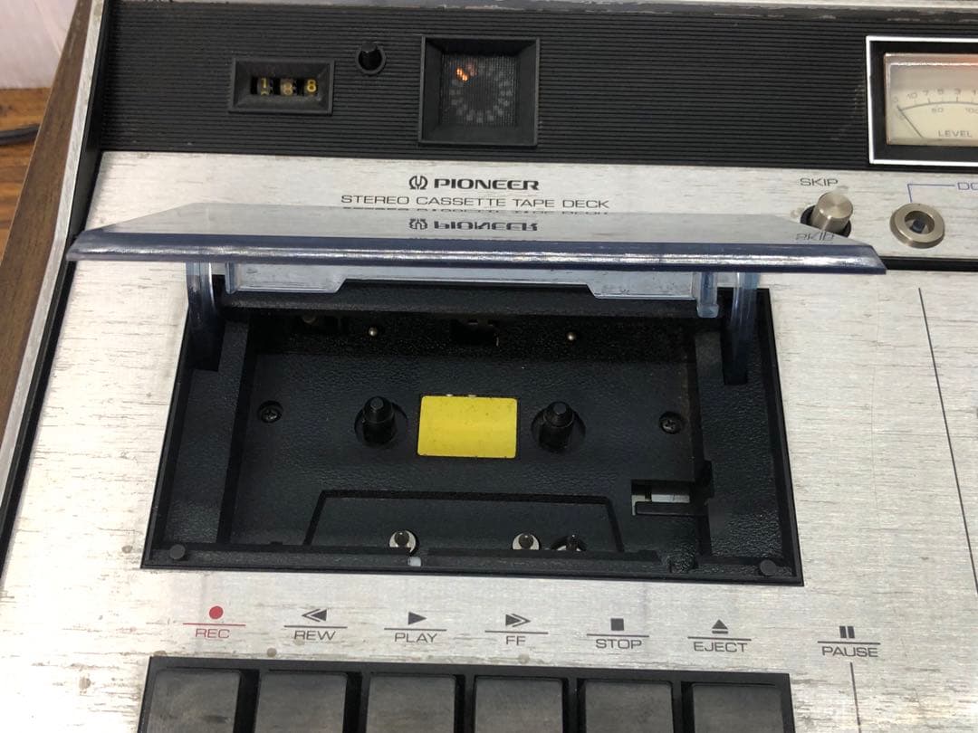 Pioneer CT-4040A カセットデッキ　レトロ