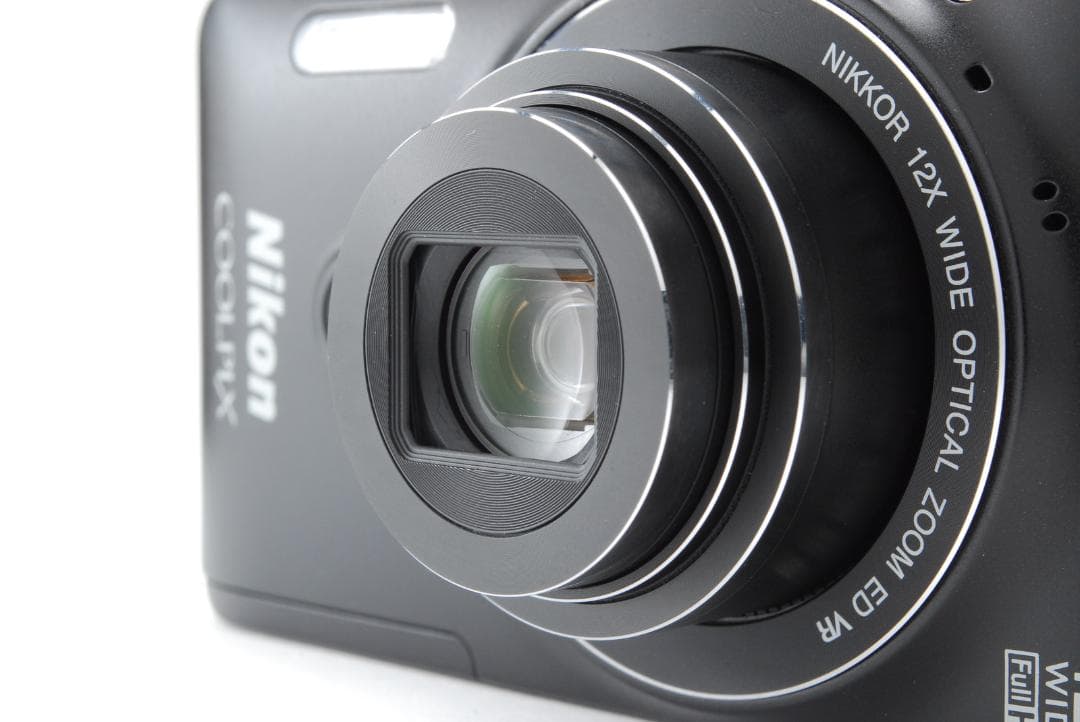 【箱付、実写例有】Nikon COOLPIX S6900 コンデジ 黒 ブラック