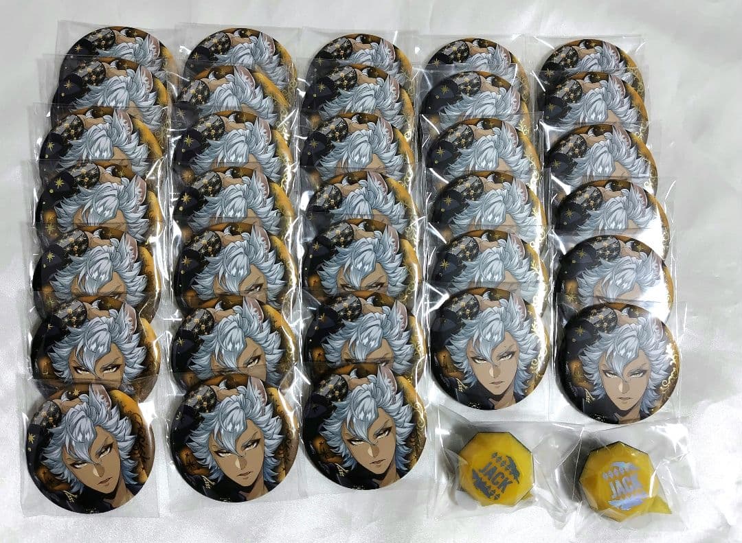 ツイステ ブレジュ 缶バッジ リングライト ジャック・ハウル ツイステ ブレイジングジュエル 缶バッジ ジャック・ハウル 2点 - メルカリ