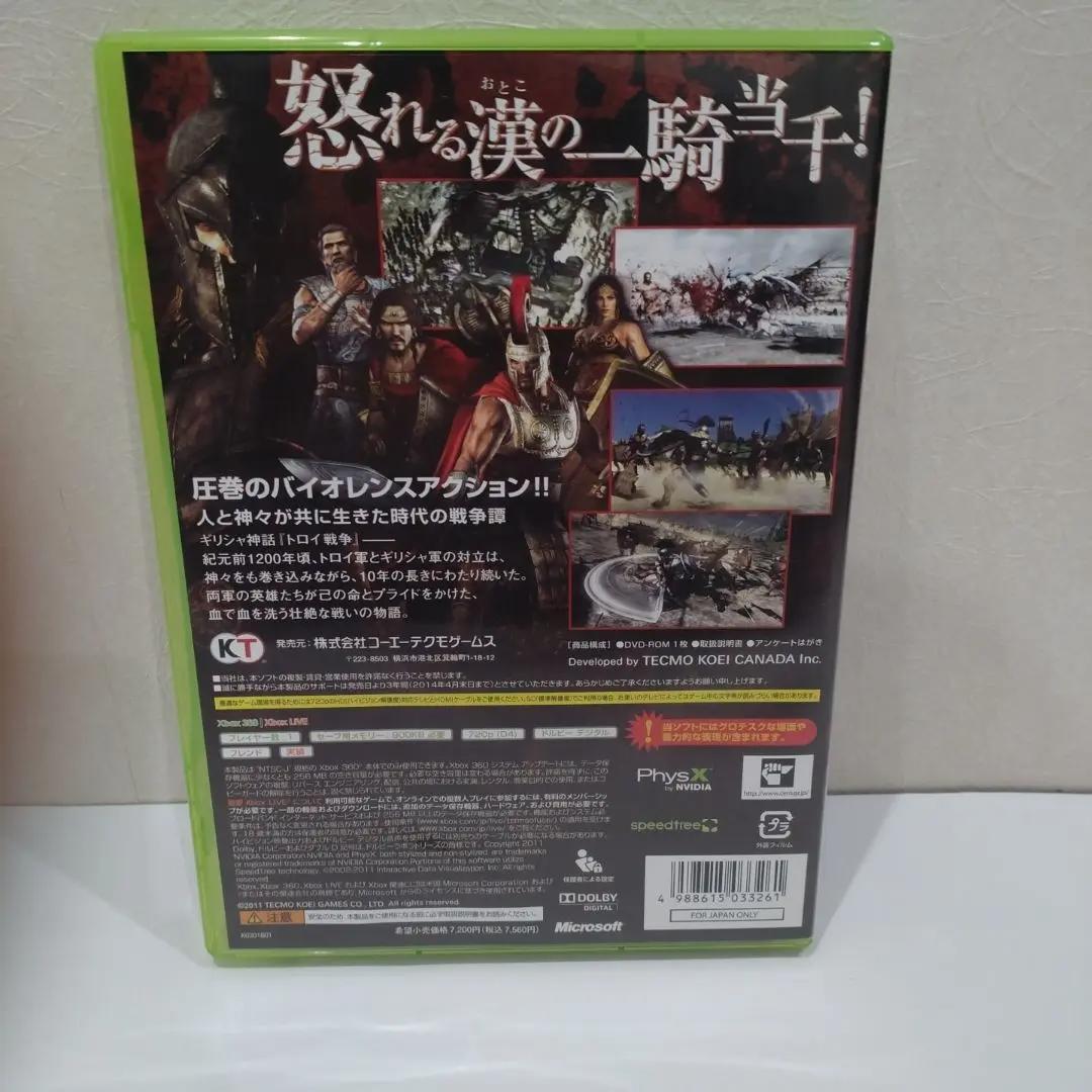 三國無双8 DYNASTY WARRIORS8 英文版 無双TROY 2本セット