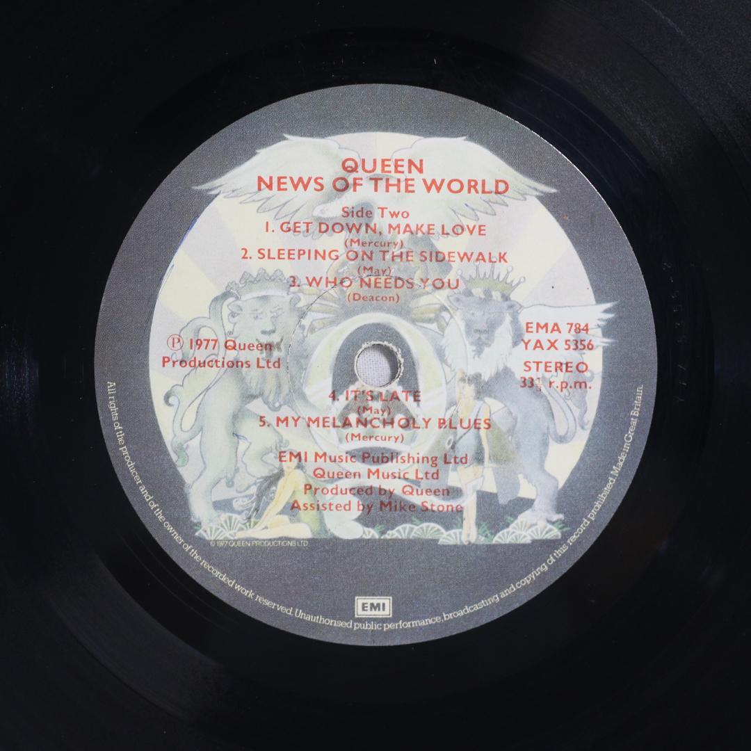 英LP Queen News of the World UKオリジナル セカンド - メルカリ