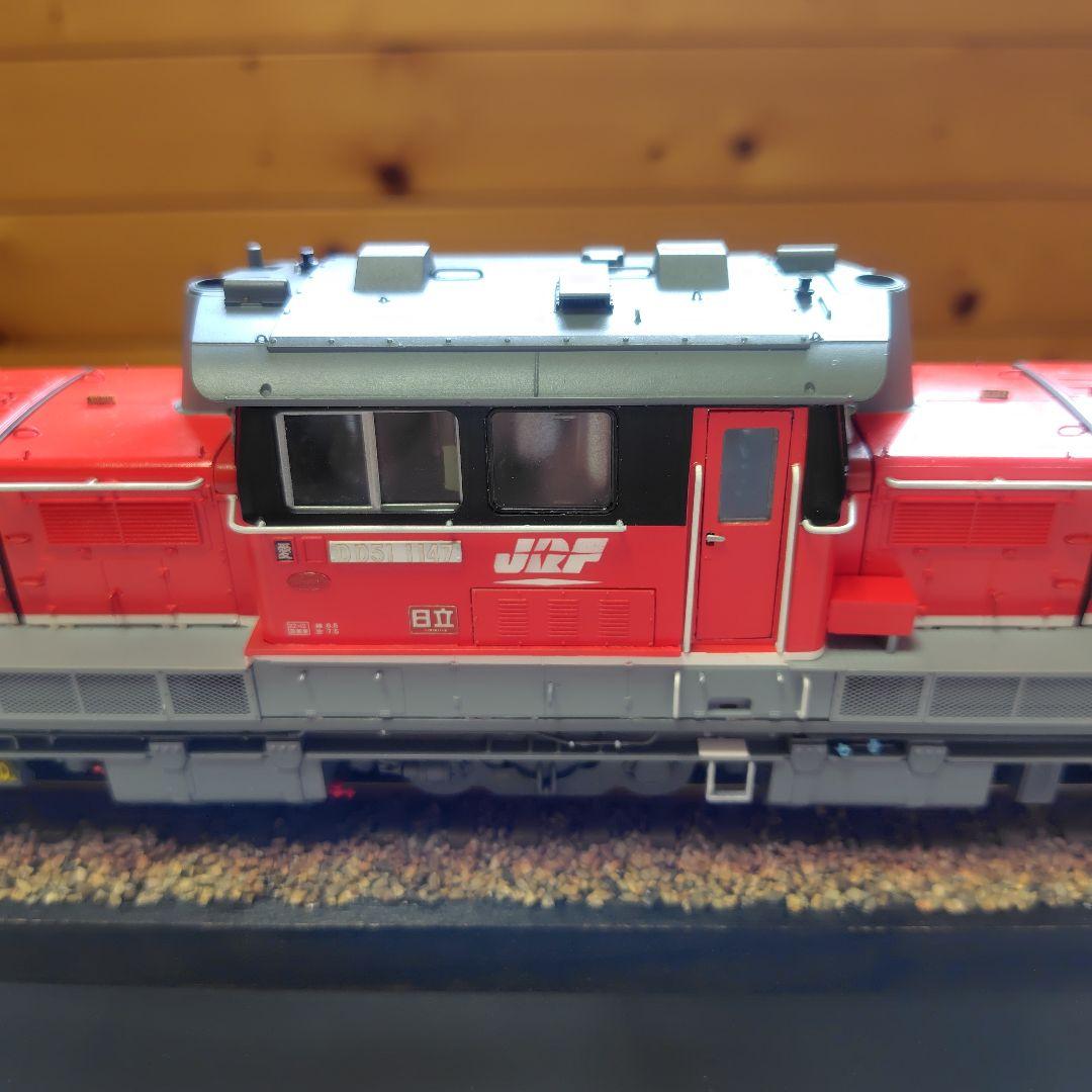 アオシマ DD51 1147 貨物更新色【完成品】 - メルカリ