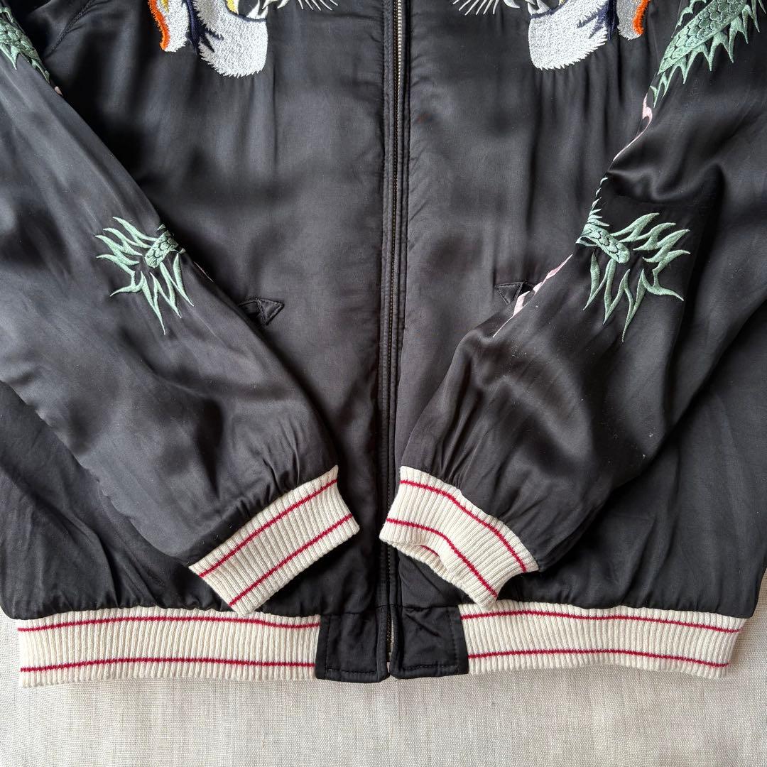 HOUSTON ヒューストン 虎 刺繍 スカジャン スーベニア ピース又吉着用