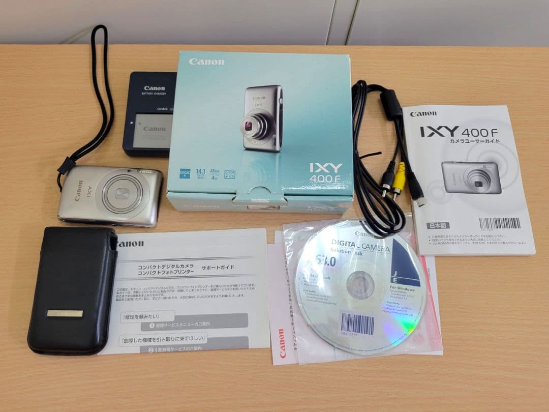 [完動品 付属品多数] Canon IXY 400F デジタルカメラ