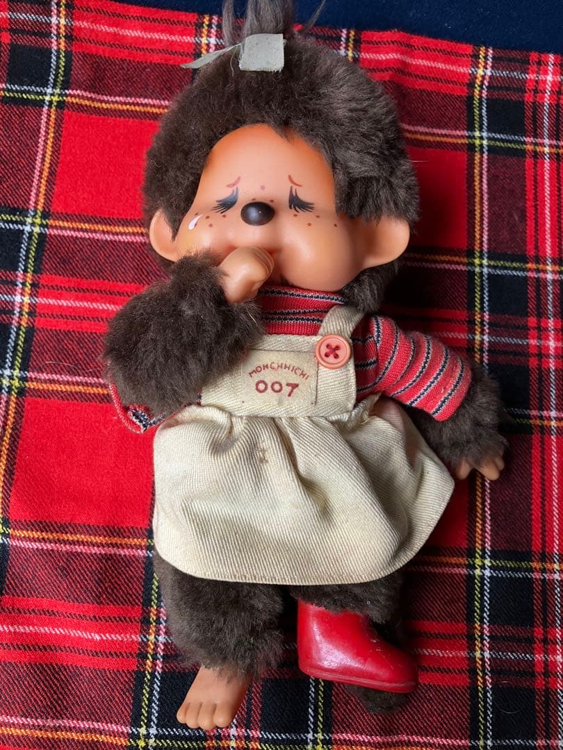 昭和レトロ 当時物 1974 セキグチ 初代 モンチッチ ぬいぐるみ - メルカリ