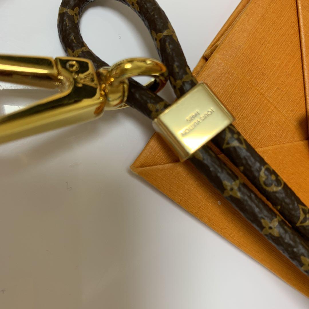 ルイヴィトン完売品ストラップブラック正規品