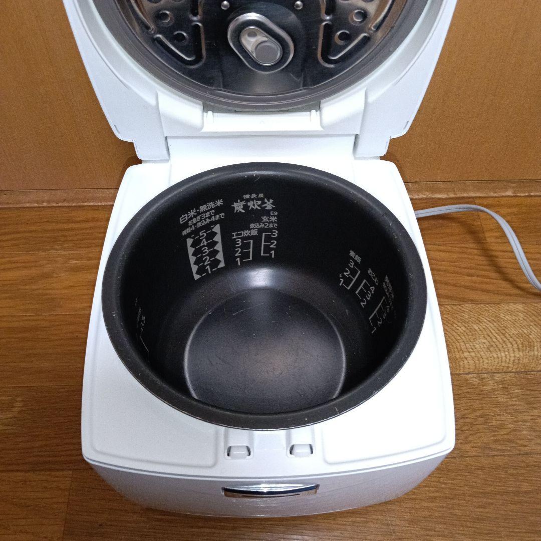 三菱【良品】　5.5合炊き炊飯器。【本炭釜】
