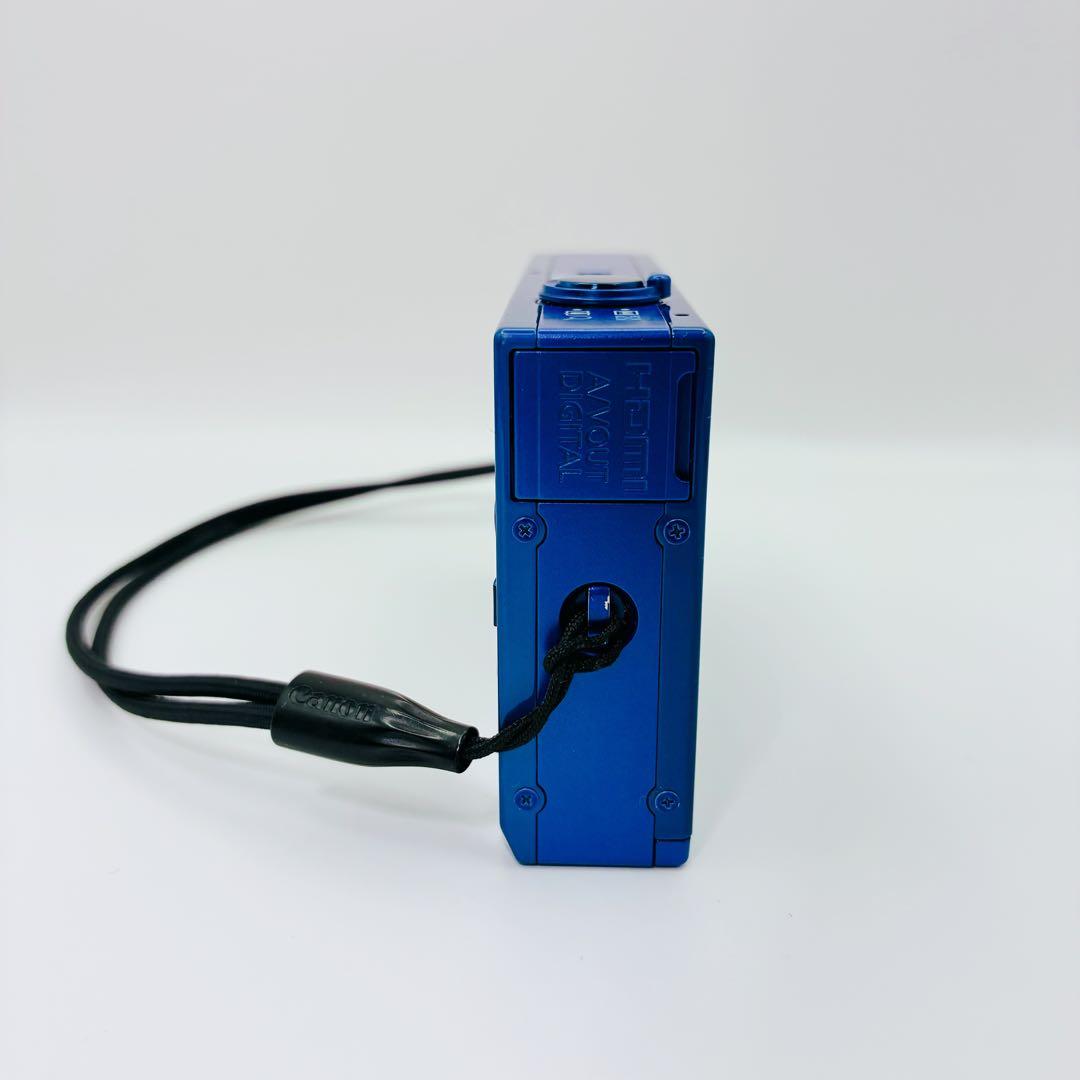 【稼働品】 Canon IXY3 イクシー3 ブルー 充電器 ケース 三脚付き