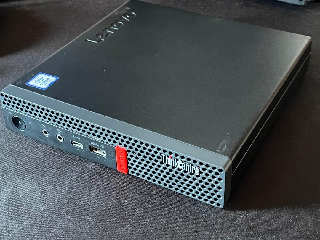 Windowsデスクトップ ThinkCentre M720Q Tiny | i3-8100T 8GB デスクトップ Lenovo ThinkCentre M720q Tiny Core i3 8100T 3.1GHz