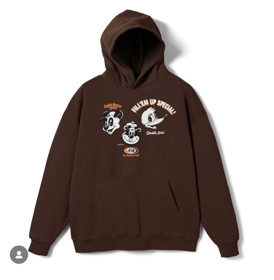 a&w ✖️ chocolate jesus コラボパーカー 2xl - メルカリ