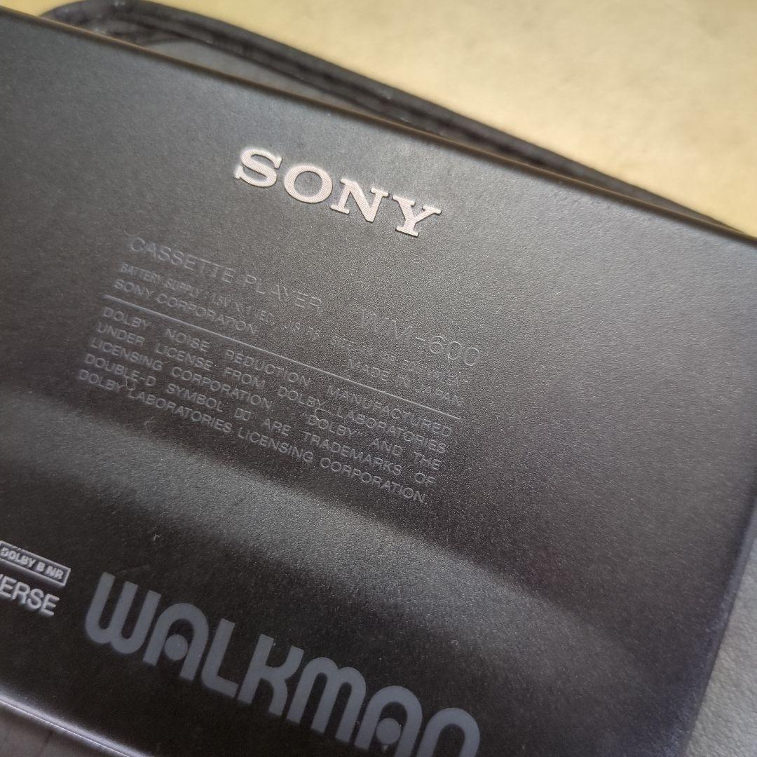 SONY WM-600 カセットウォークマン AUTO REVERSE 整備済み - メルカリ