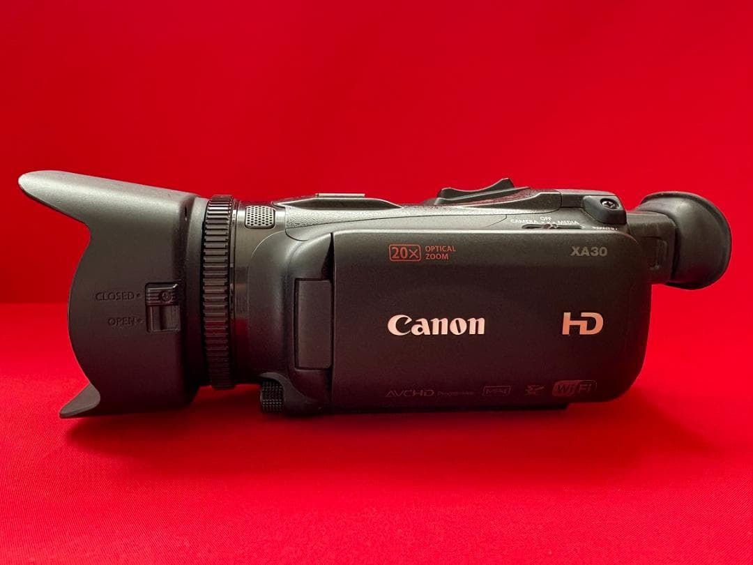 OH済み美品】「Canon 業務用HDデジタルビデオカメラ XA30」