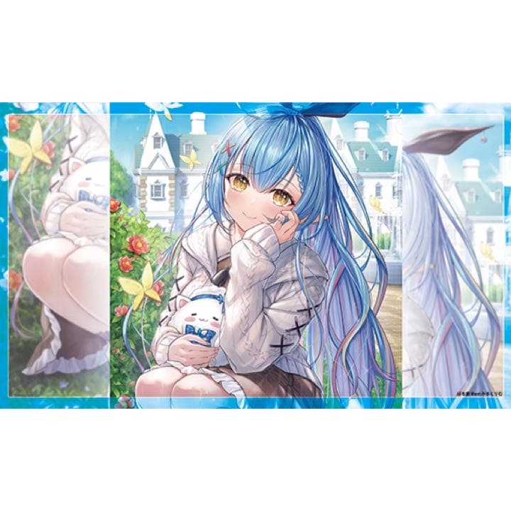 ホロライブ 雪花ラミィ ラバーマット プレイマット - メルカリ