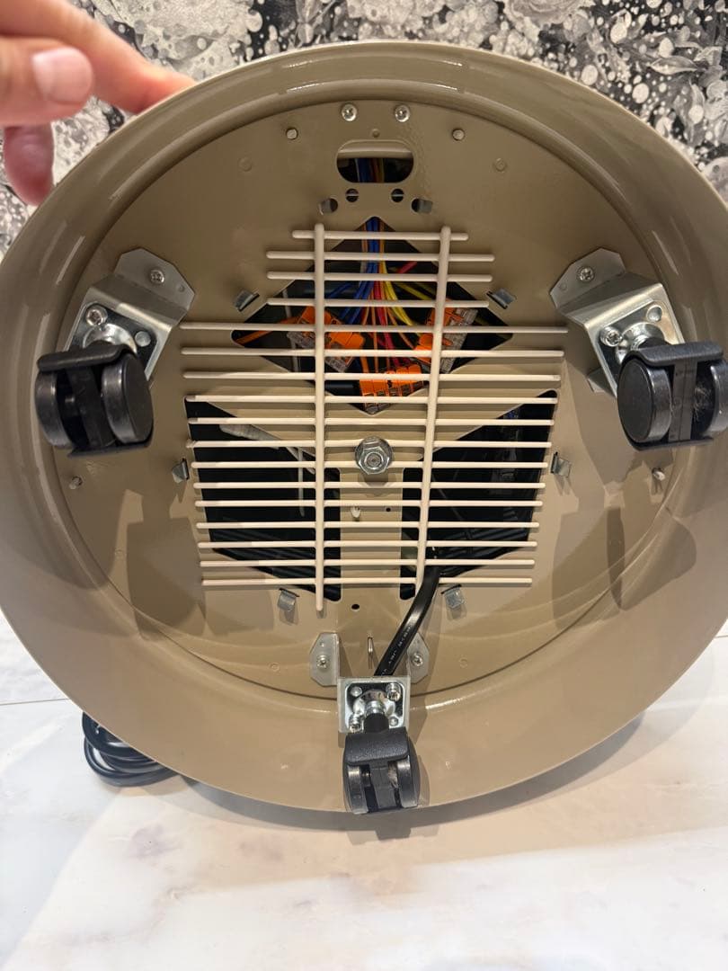 美品 暖話室 談話室 1000型 ベージュ 遠赤外線パネルヒーター