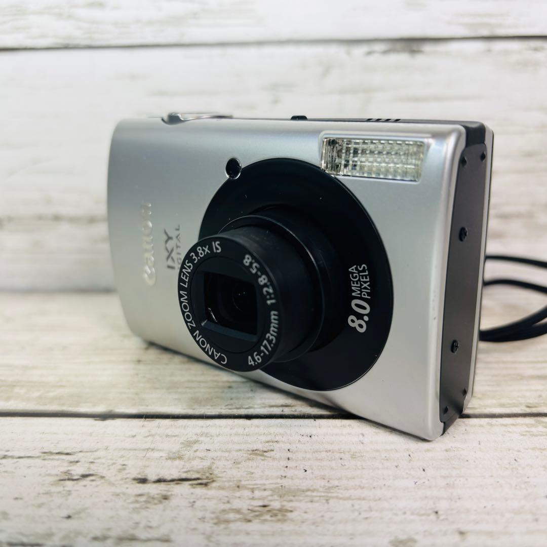 【動作良好】CanonデジタルカメラIXY DIGITAL 910ISシルバー