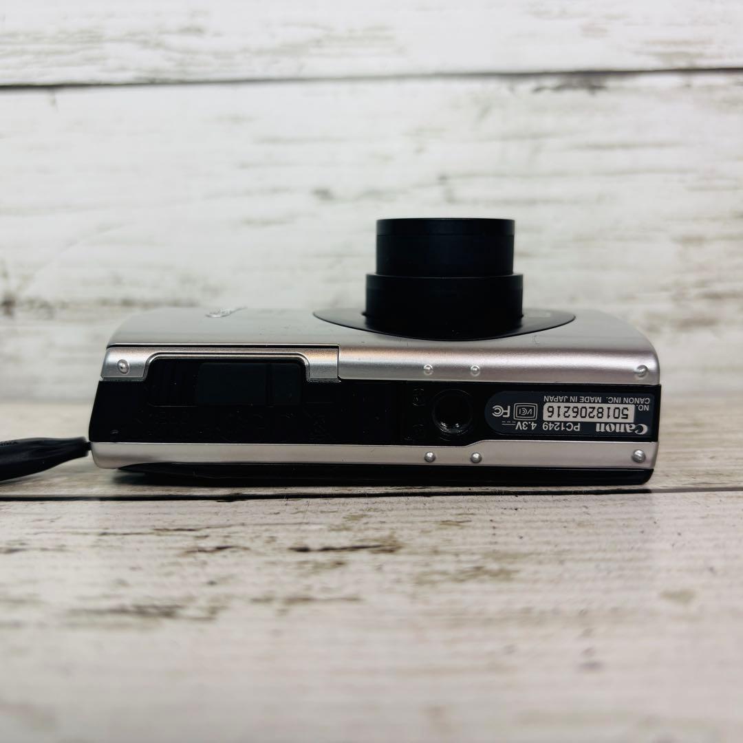 【動作良好】CanonデジタルカメラIXY DIGITAL 910ISシルバー