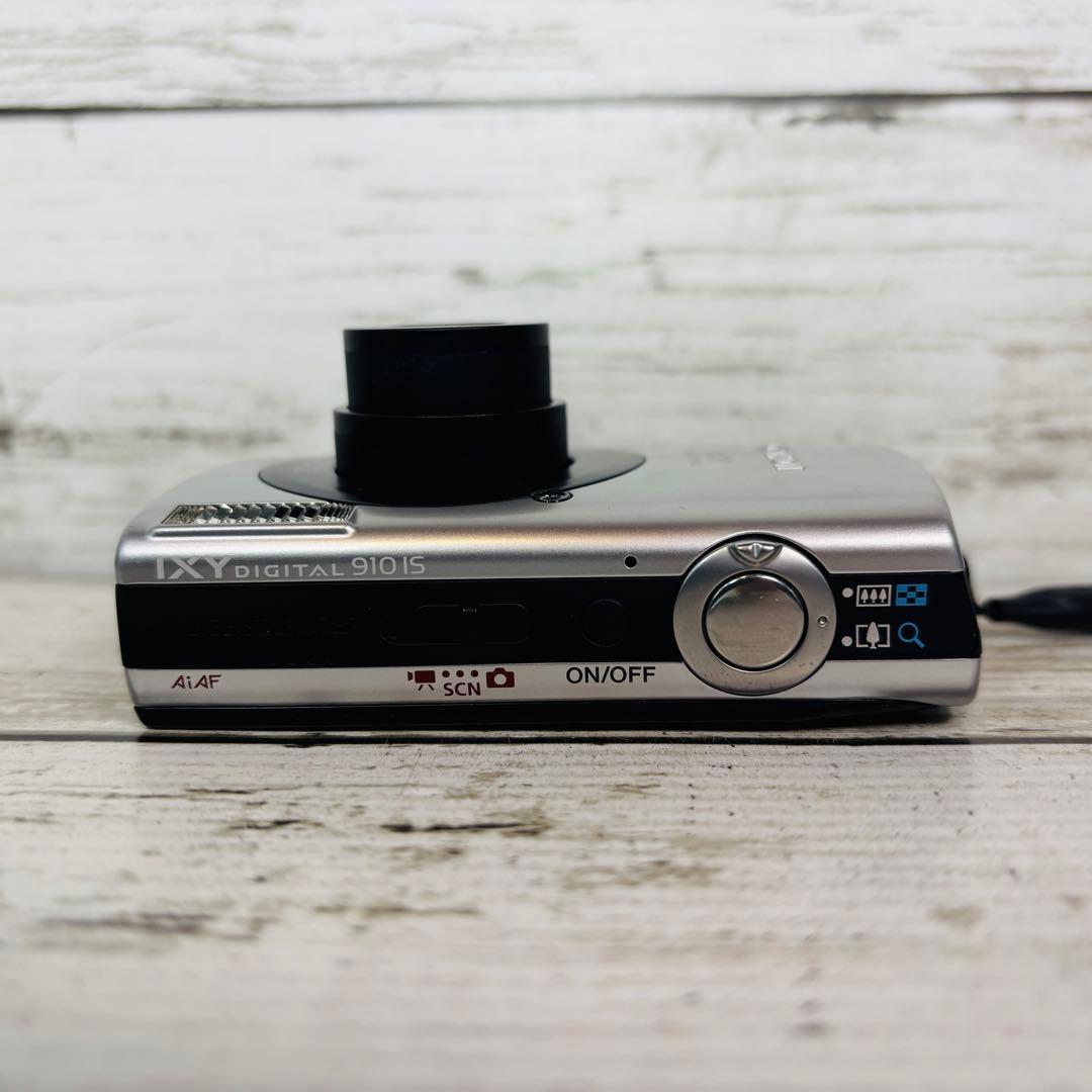 【動作良好】CanonデジタルカメラIXY DIGITAL 910ISシルバー