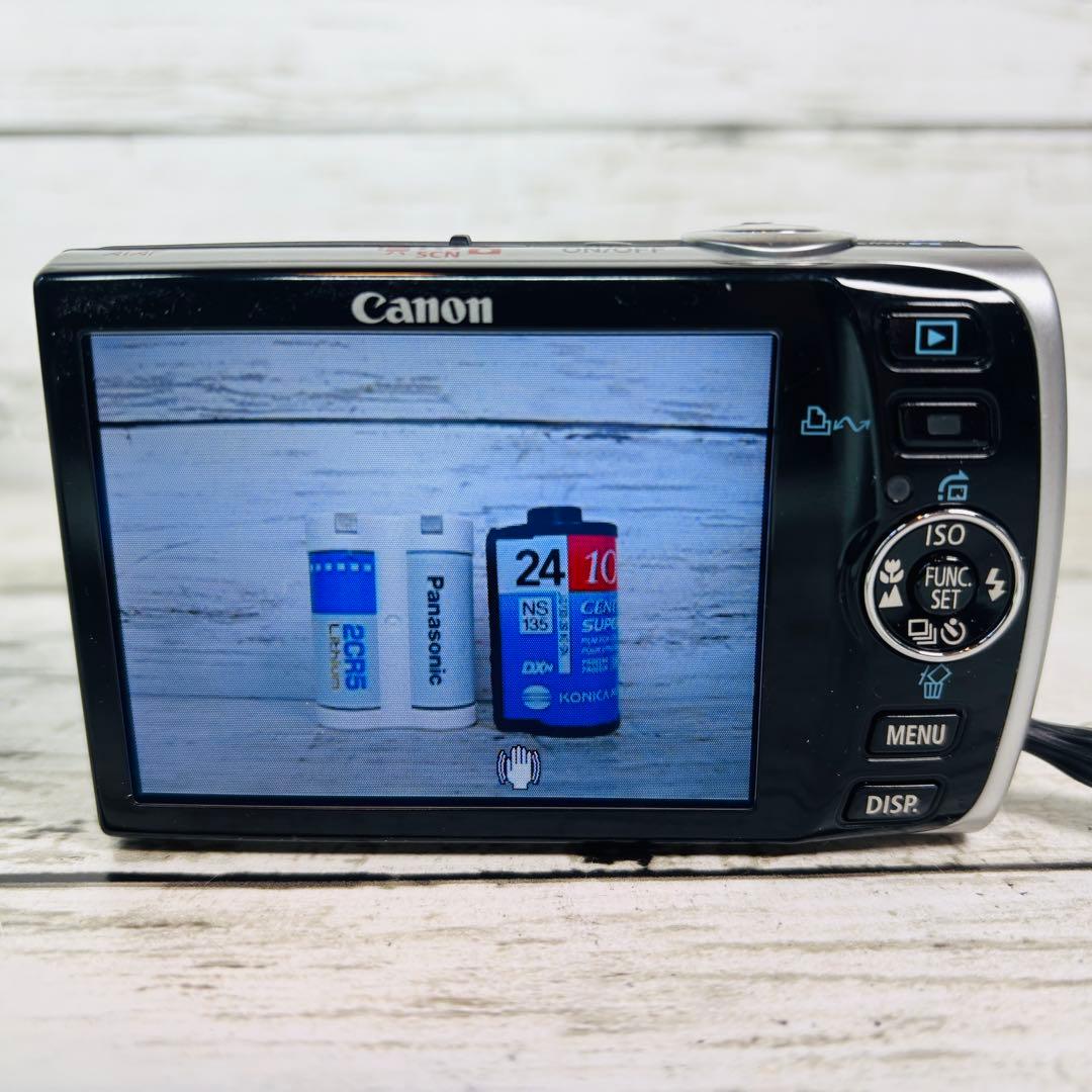 【動作良好】CanonデジタルカメラIXY DIGITAL 910ISシルバー