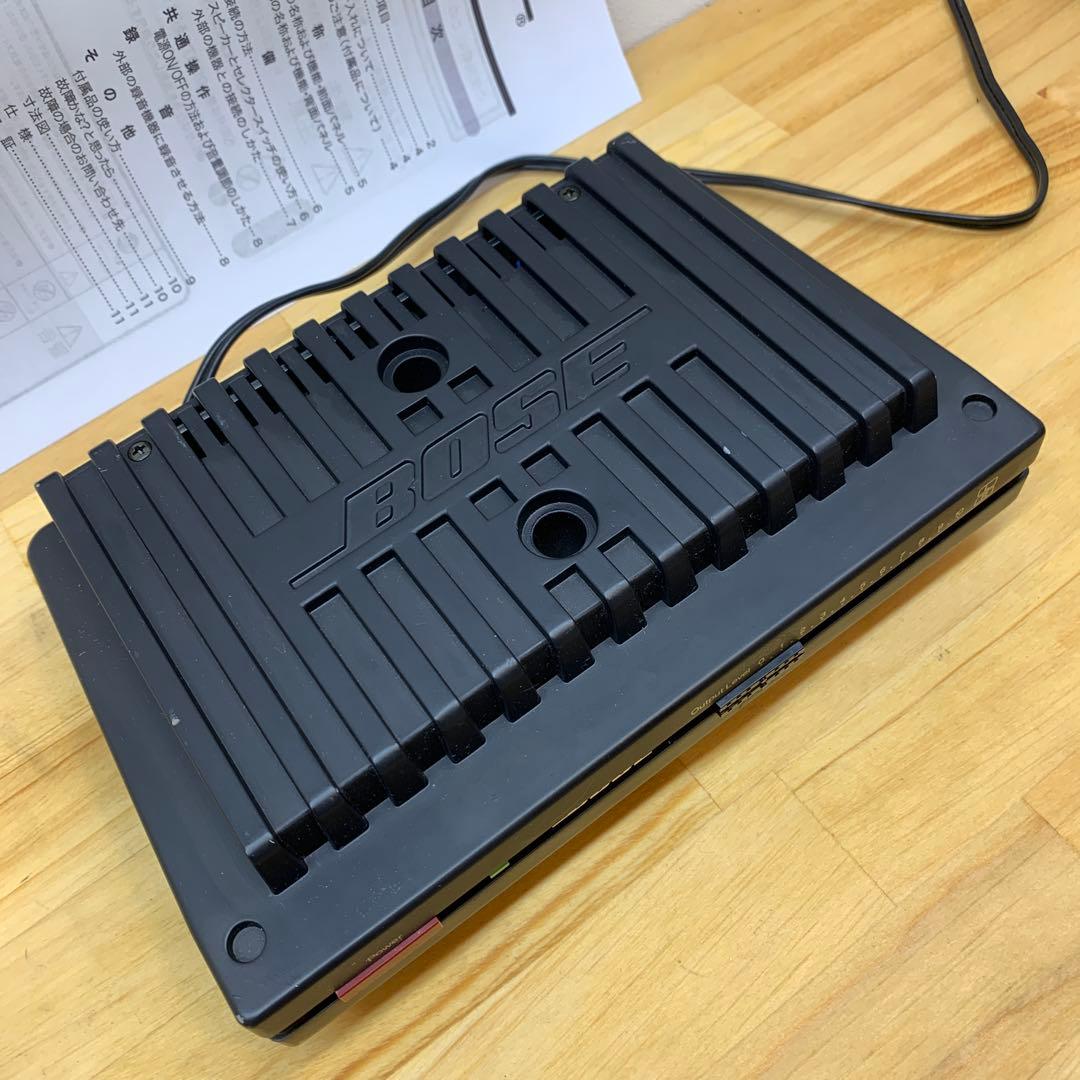 BOSE 1705Ⅱ 美品 ステレオパワーアンプ メンテナンス済 動作品 ②