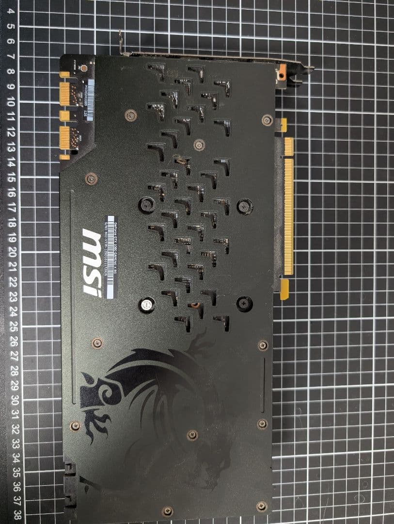 グラフィックボード・グラボ・ビデオカード MSI GTX1080 Gaming 8G