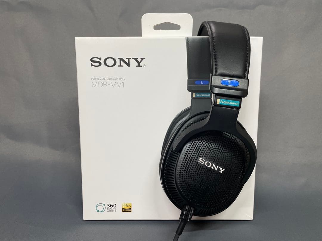 ［EcleaRコーティング済］SONY MDR-MV1 モニターヘッドホン