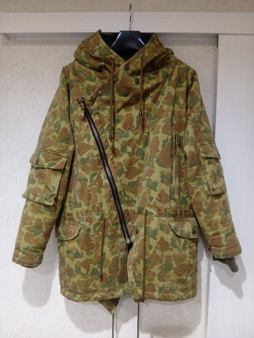 blackmeans ブラックミーンズ モッズコート 今日の逸品】［F-LAGSTUF-F × blackmeans］のモッズコート。