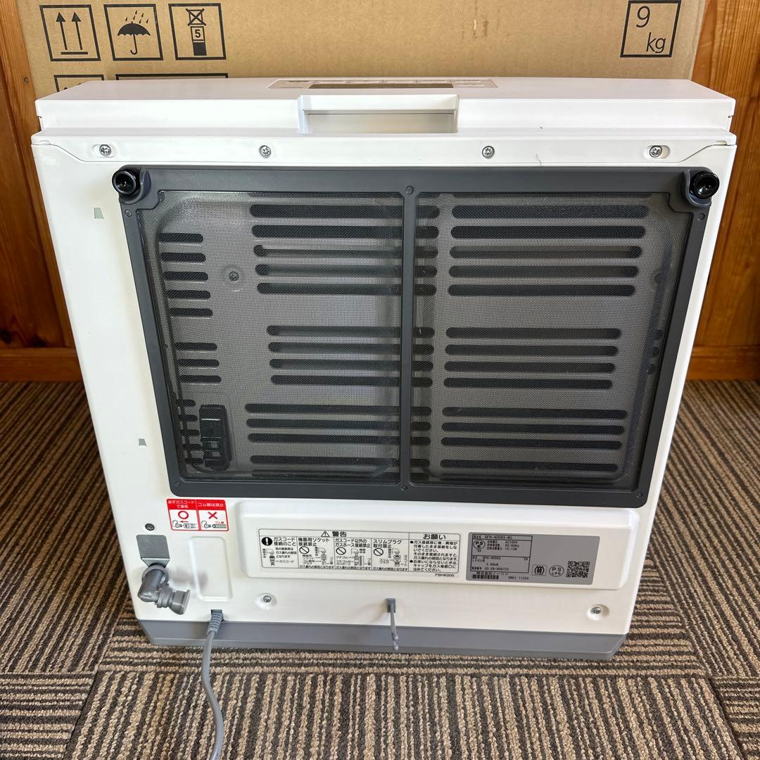 美品　ノーリツ　ガスファンヒーター 　GFH-4006S-W5 LPガス用　⑤