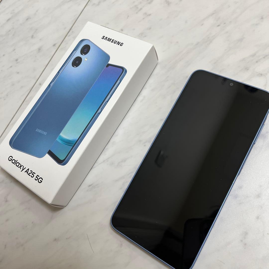 Samsung Galaxy A25 5G 本体 青 SIMフリー】Galaxy A25 5G Blue SM-A253QZBASJP Samsung｜サムスン