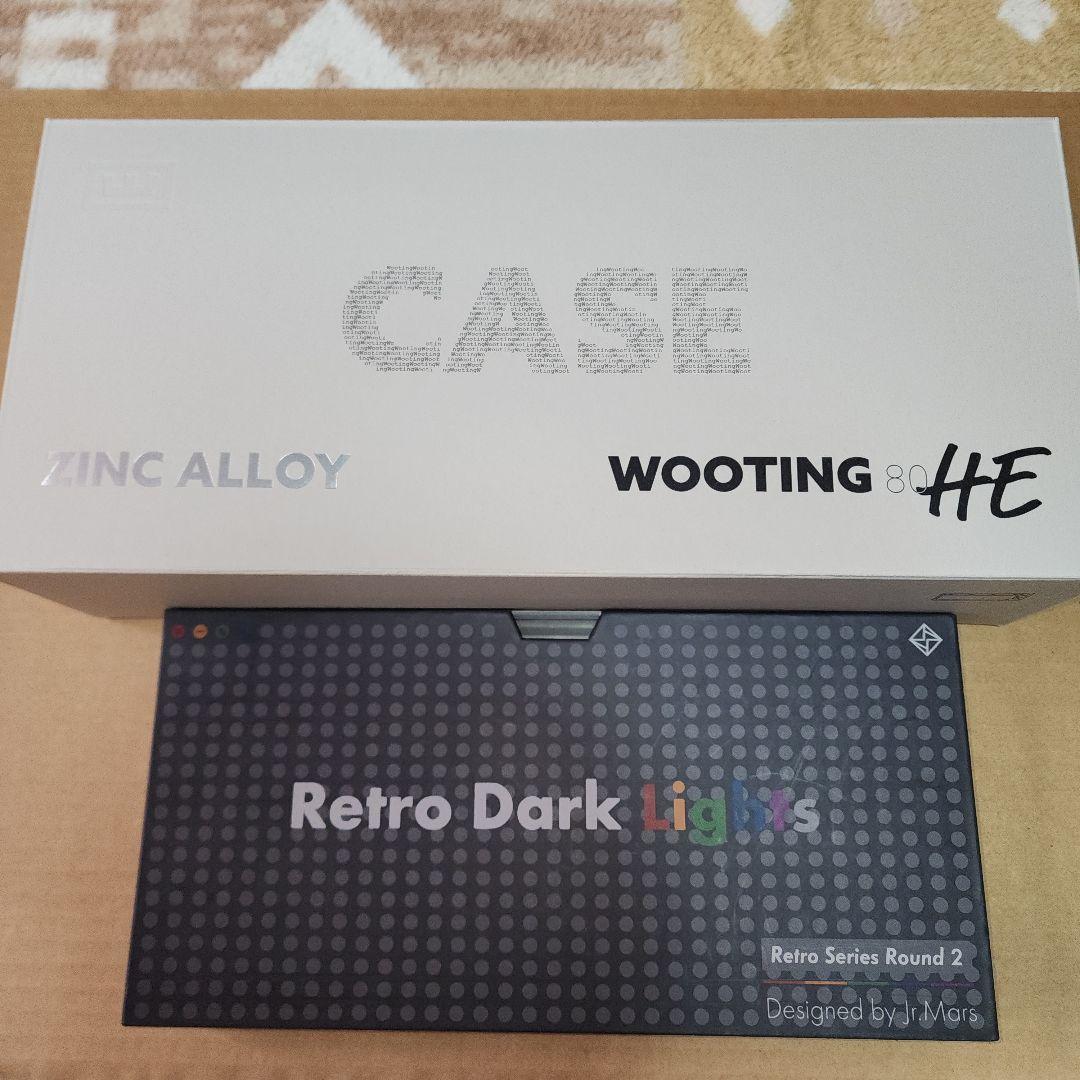 Wooting 80HE Zinc Alloy Raw + キーキャップセット Wooting 80HE - Our most competitive keyboard yet | Wooting