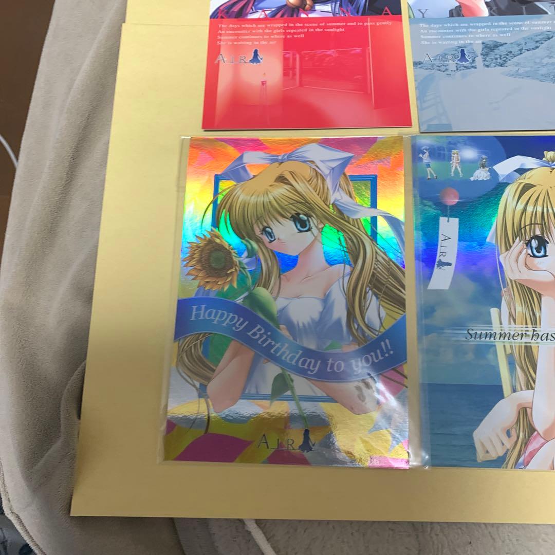 AIR key ポスト トレーディング カード 観鈴 佳乃 美凪 18種 - メルカリ
