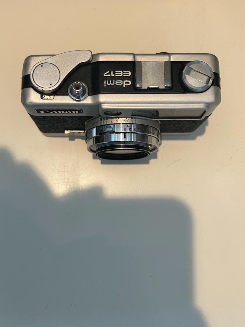 動作確認済み】Canon demi EE17 フィルムカメラ 簡易動作確認済み