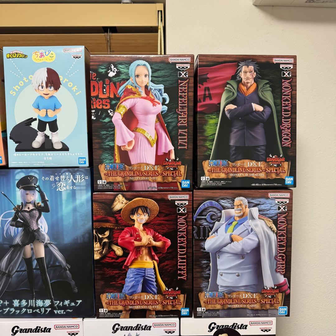 ワンピ/ナルト/ H×H/着せ恋/初音ミク他 プライズフィギュア14体まとめ