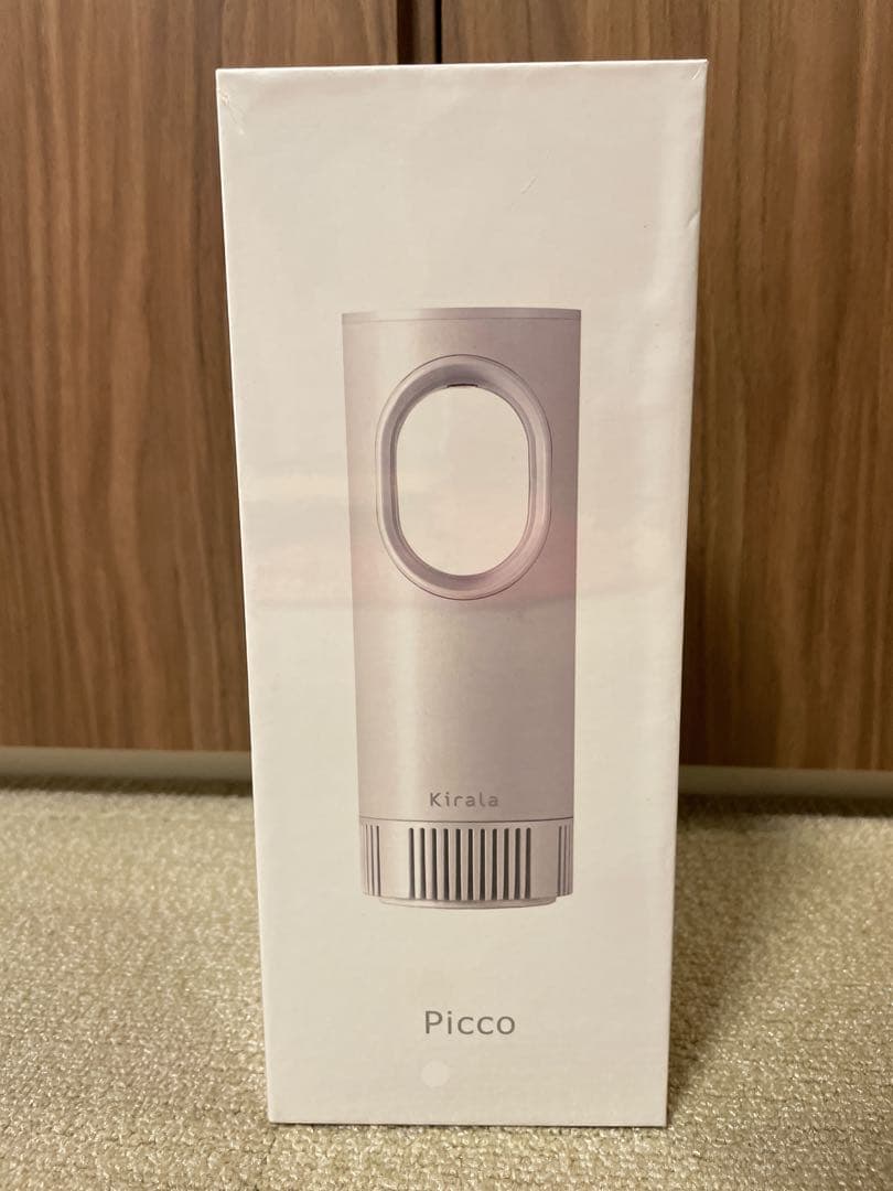 【新品未開封】Kirala Air Picco バッテリー搭載　ホワイト オゾン消臭・除菌機能付きポータブル空気清浄機 バッテリー搭載タイプ