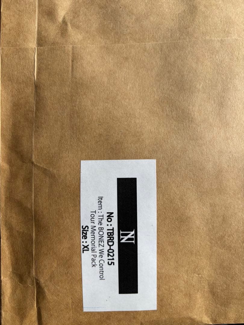 TheBONEZ WE CONTROL TOUR 2019 メモリアルパック