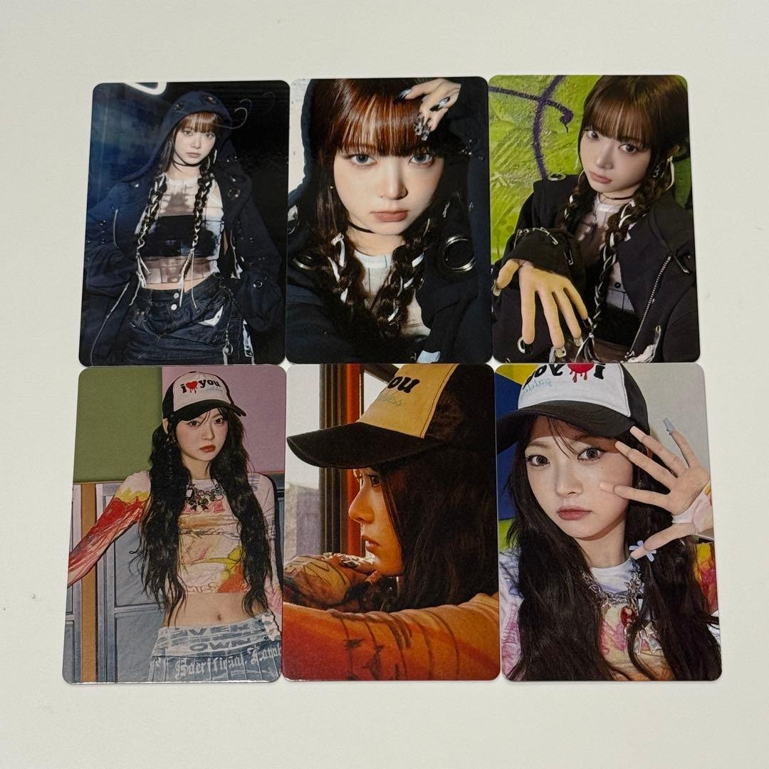 ルセラフィム ウンチェ DIFFERENT フォトカード トレカ コンプ6枚