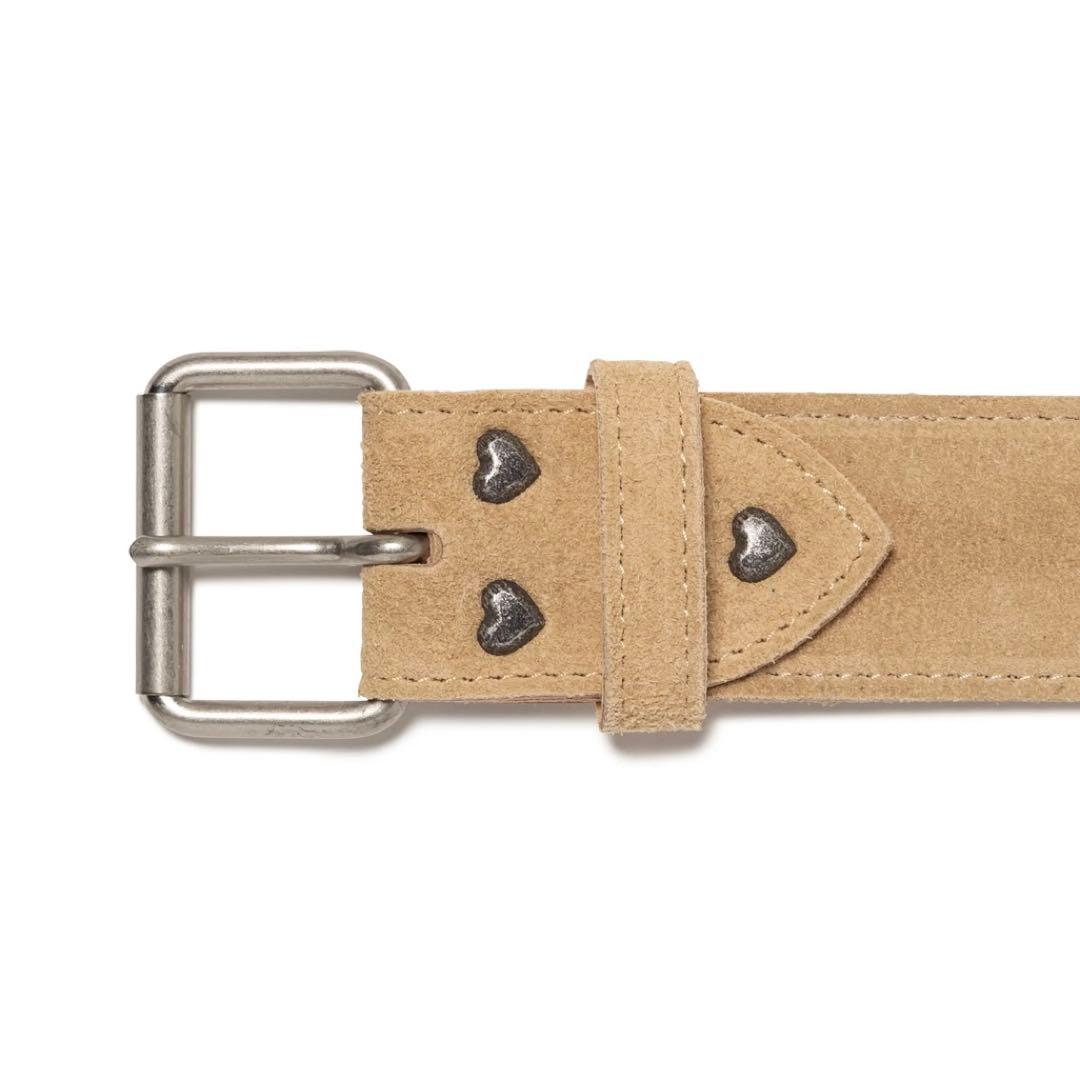 新品Ｌ／HUMAN MADE Leather Belt \"Beige\" ベルト