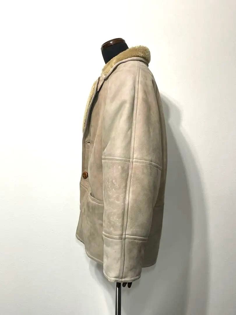 PEPKOペプコ◇トルコ製◇ヴィンテージメンズリアルムートンコート